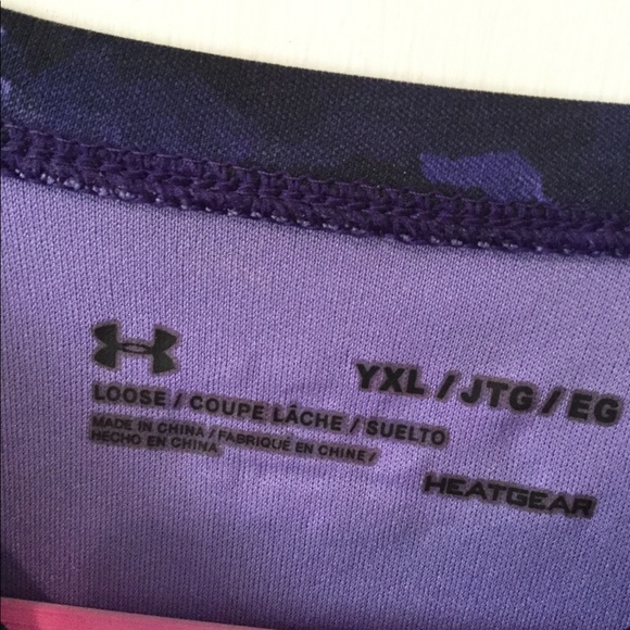 under armour t-shirt girls xl - Picture 3 of 3